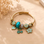 Pulsera Amapola Turquesa