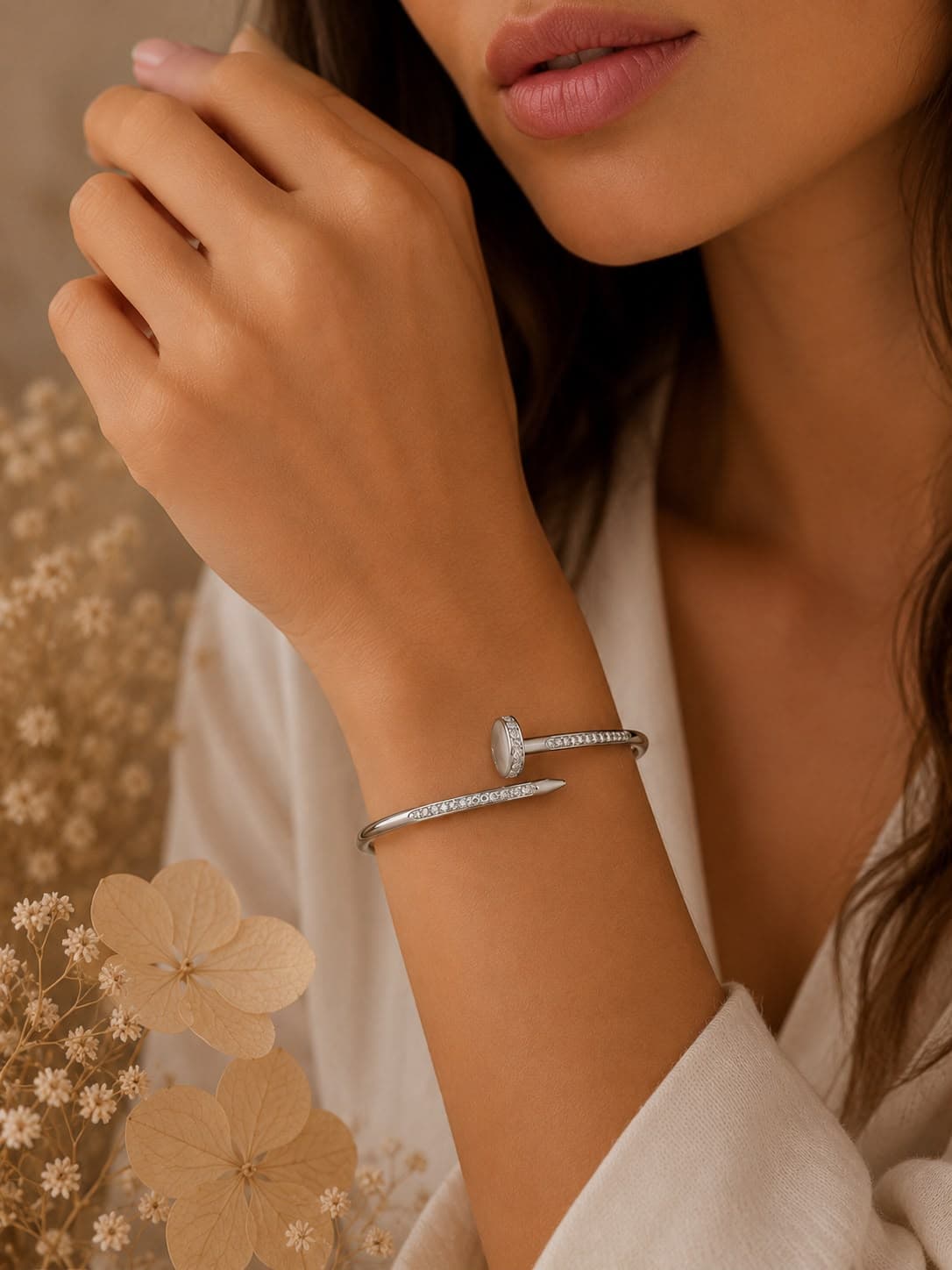 Pulsera Brillo Perlado