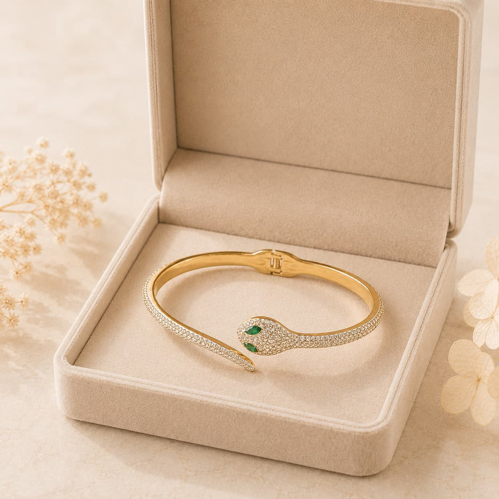 Pulsera Serpiente Esmeralda