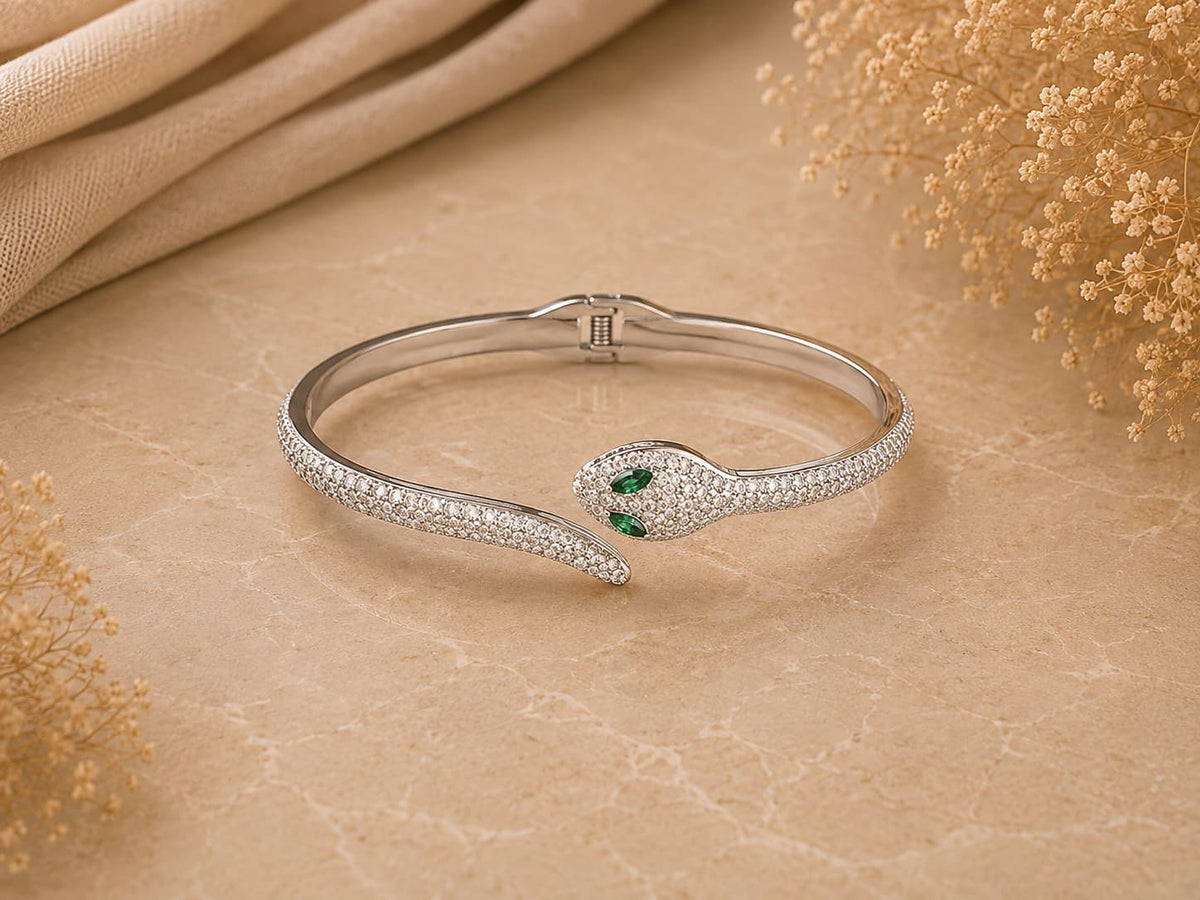 Pulsera Serpiente Esmeralda