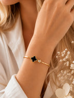 Pulsera Trèfle Noir