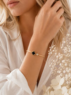 Pulsera Trèfle Noir